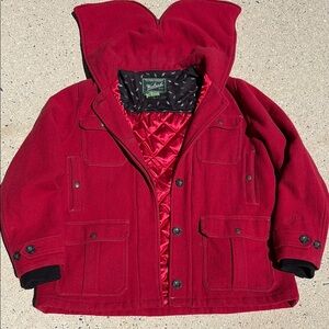 Vintage Woolrich Wool Coat
Women's XL Red